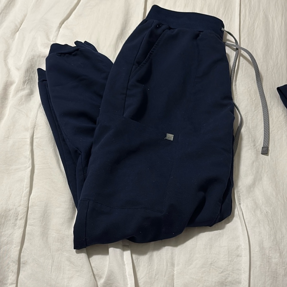 Navy fabletics scrubs